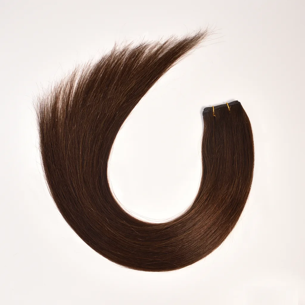 Genius Weft dark brown length