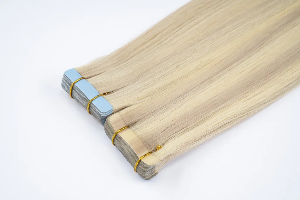 Tape-In Extensions Blue Tape 3